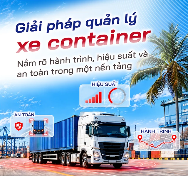 Giải pháp quản lý xe container