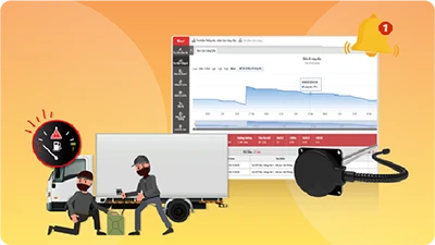 Thông báo bất thường về nhiên liệu, phòng ngừa hoàn toàn hành vi trộm nhiên liệu!