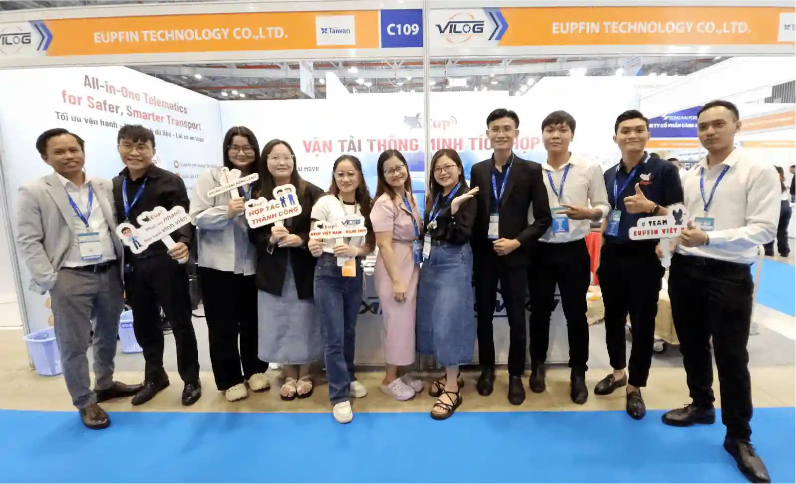 EUP xuất hiện tại Triển lãm Logistics Quốc tế Việt Nam