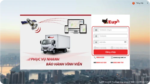 Nhập thông tin tài khoản