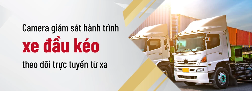 Camera giám sát hành trình xe đầu kéo theo dõi trực tuyến từ xa
