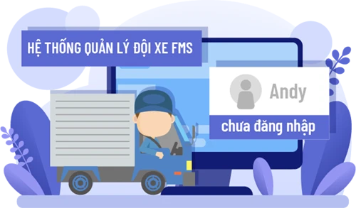 Tình huống 1: Lái xe chưa đăng nhập hệ thống khi xe di chuyển