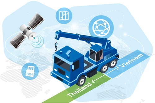 Tính năng roaming cho dự án ngoài lãnh thổ Việt Nam