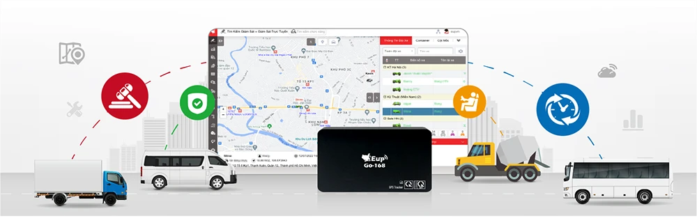 Eup - Đơn vị cung cấp thiết bị định vị xe tải chất lượng cao