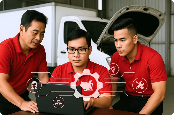 Đội ngũ kỹ thuật nội bộ, dịch vụ chất lượng cao trực tiếp