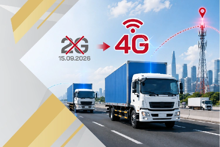 2G sẽ ngừng hoạt động từ tháng 9/2026, thiết bị GPS của doanh nghiệp đã sẵn sàng?