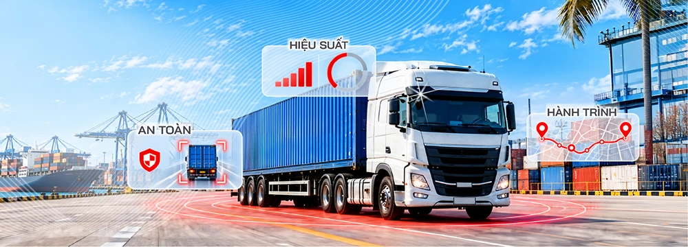 Quản lý đội xe container hiệu quả: Nắm rõ hành trình, hiệu suất và an toàn
