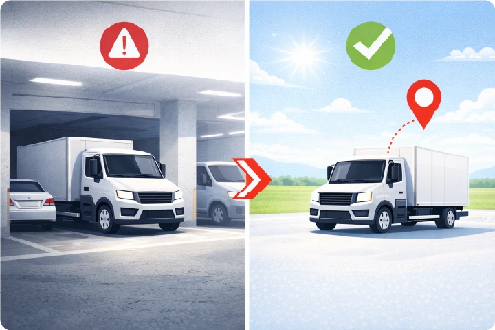 xe mất tín hiệu gps