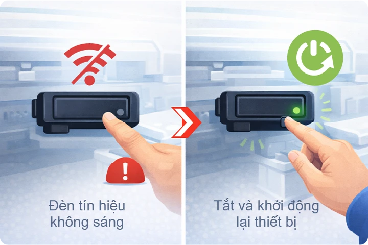 xe mất tín hiệu gps