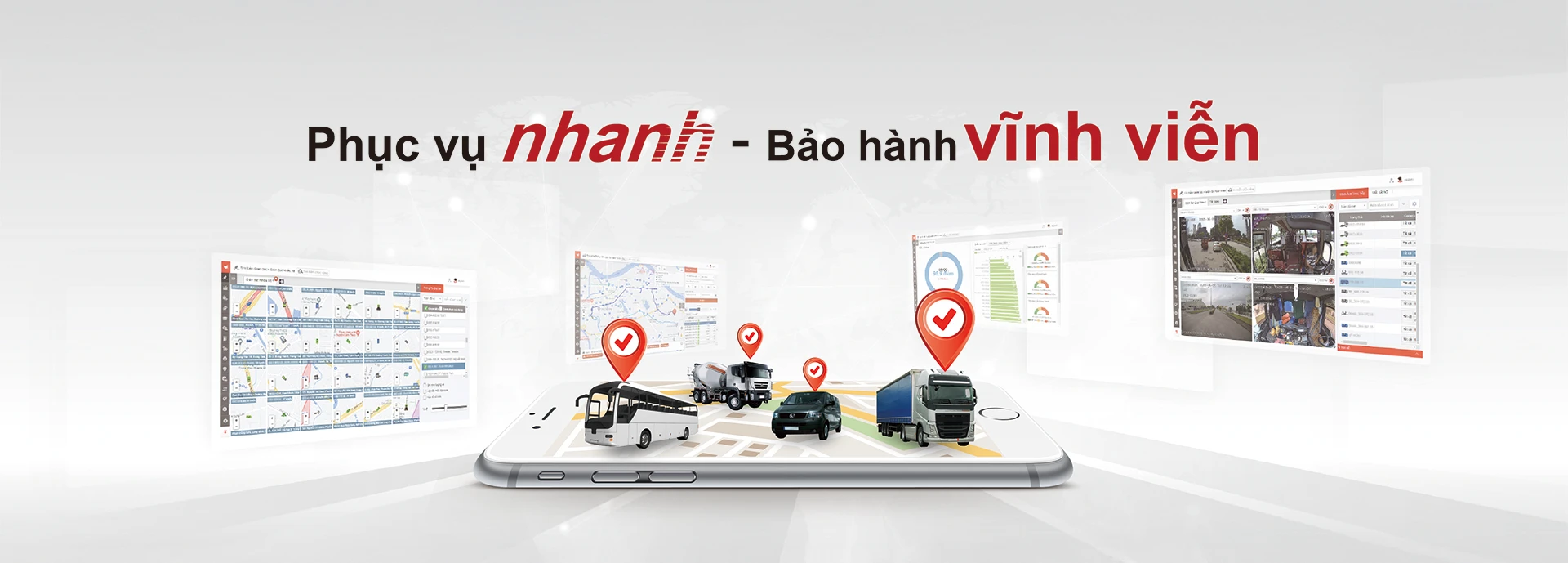 Phục vụ nhanh - Bảo hành vĩnh viễn