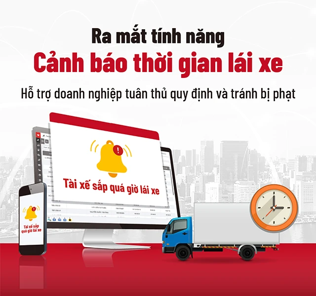 Ra mắt tính năng thời gian lái xe